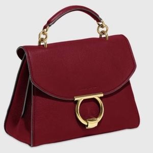 Salvatore Ferragamo Gancini top handle medium